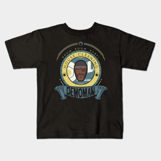 Demoman - Blue Team Kids T-Shirt by FlashRepublic